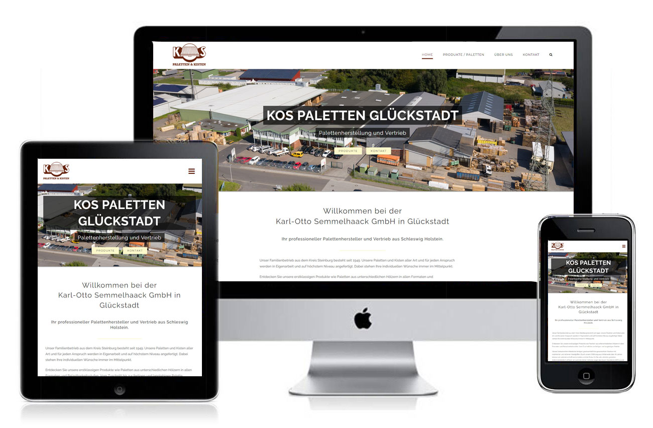 Homepage für Handwerksbetriebe und Industrie