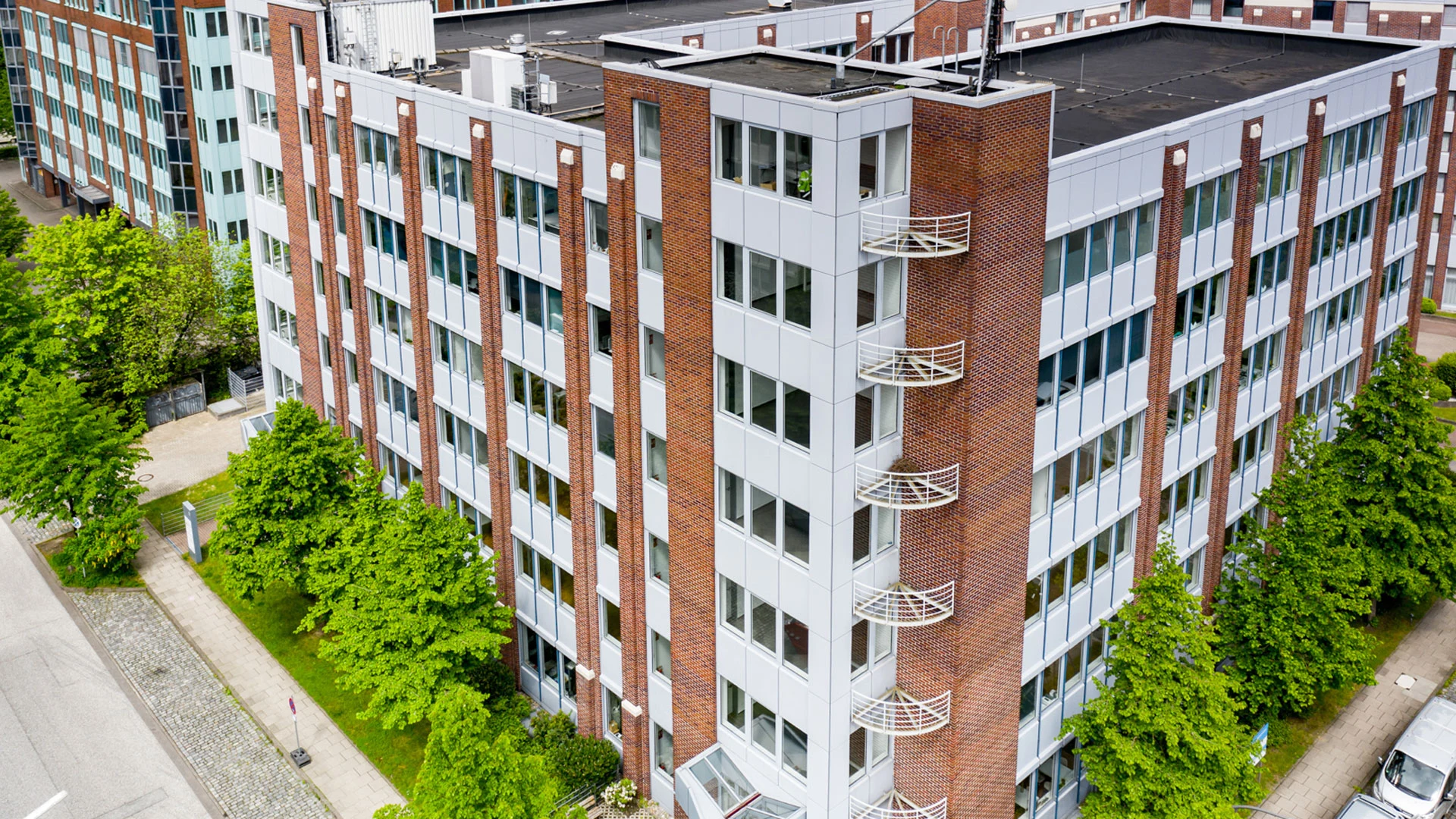 Drohnenaufnahmen von Immobilien