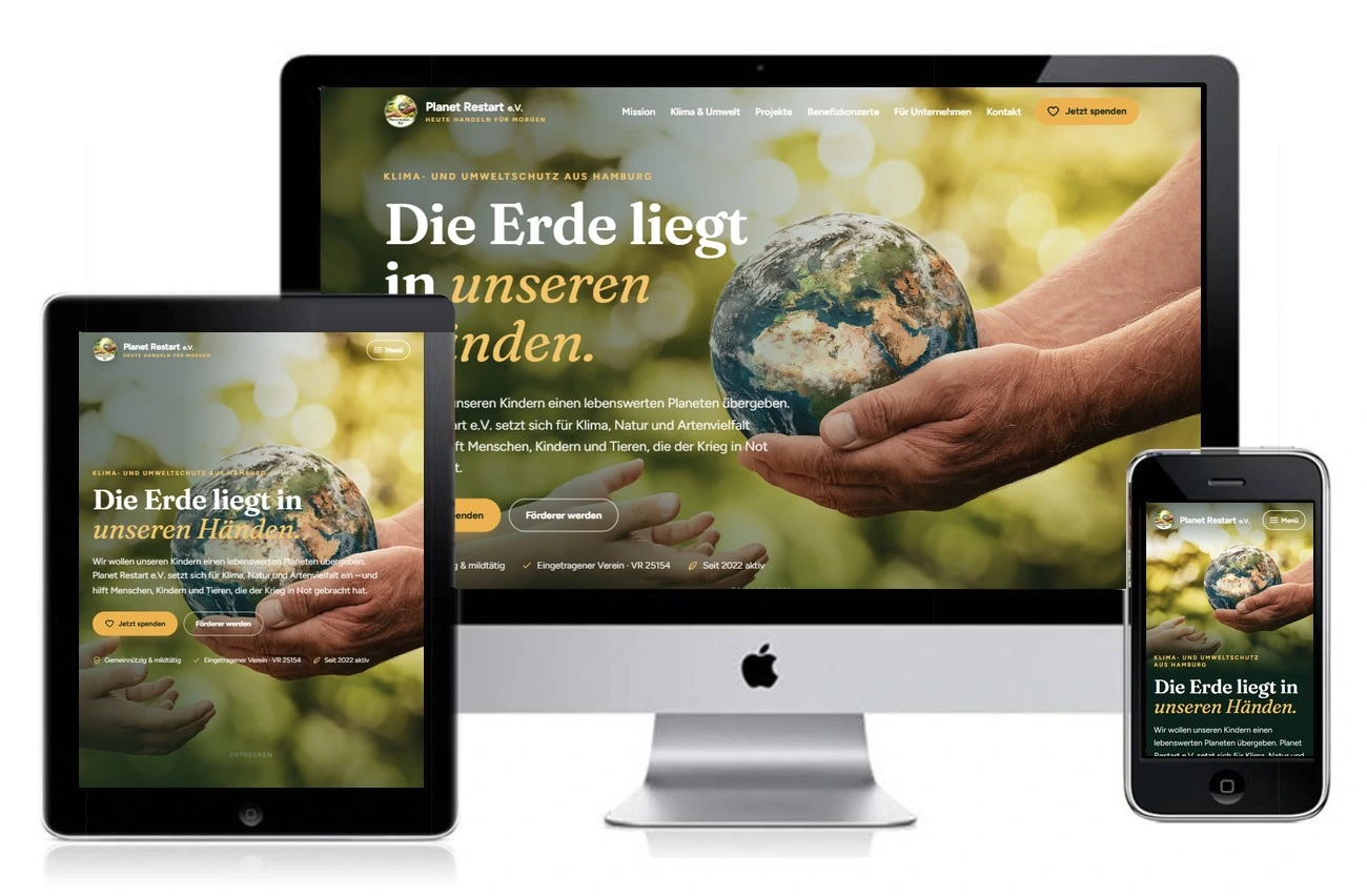 Homepage Klimaschutzverein