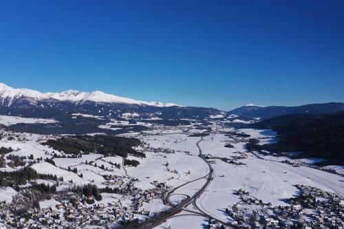 Drohnen Fotografie Winterlandschaft