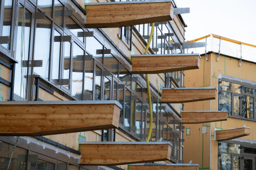 Fassaden Aufnahmen mit Drohne